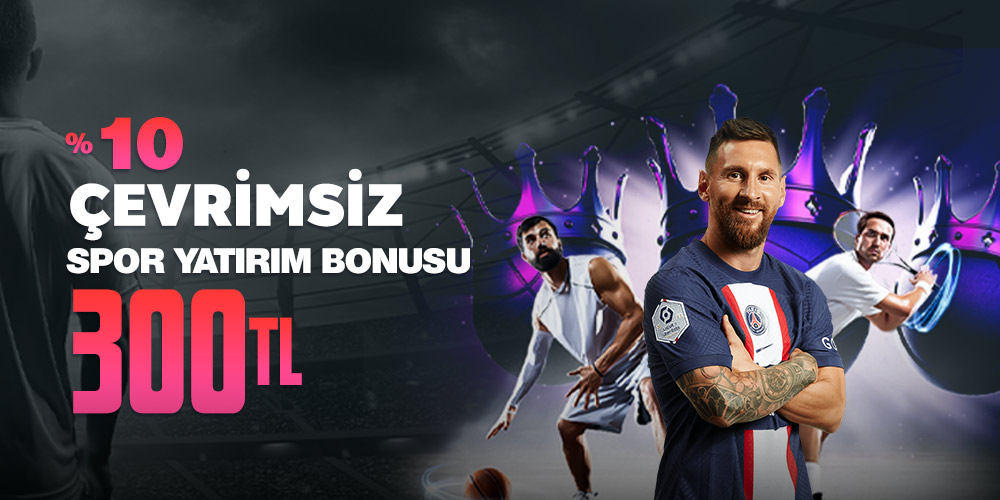 %10 Spor Yatırım Bonusu